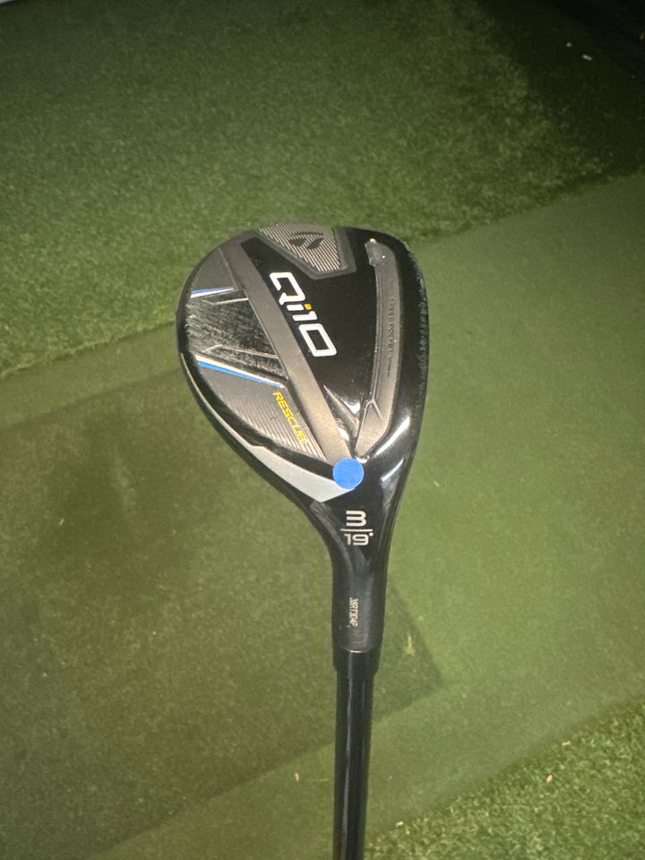 Demo TaylorMade Qi10 Rescue- Right Hand- 3-19 Degree-Ventus 6R Regular Flex