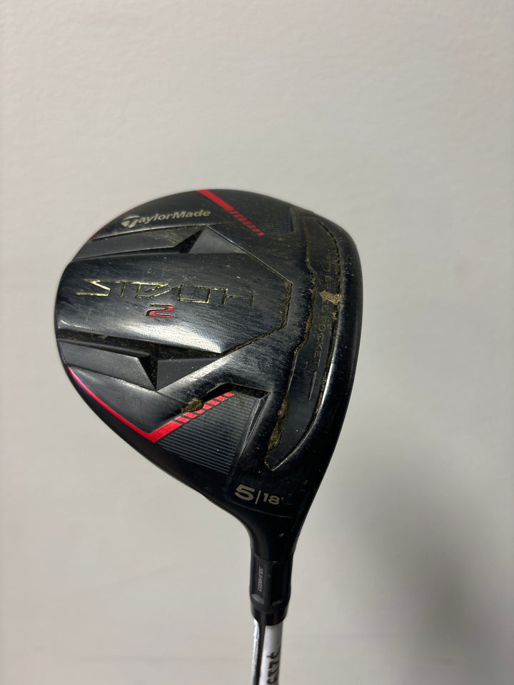 Demo TaylorMade Stealth 2 Fairway Wood- 18 Degree- Right Hand- Ventus Regular