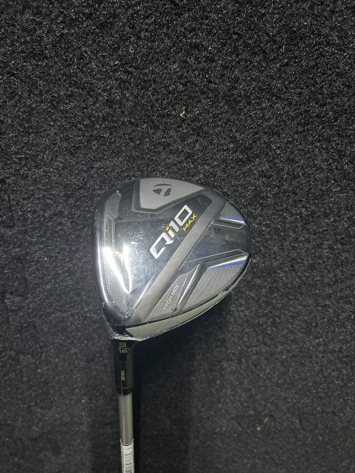 Demo TaylorMade Women's Qi10 Max Fairway Wood- Left Hand- 16 Degree-Speeder NX40 Ladies Flex