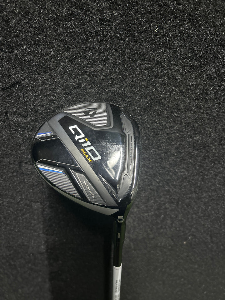 Demo TaylorMade Qi10 Max Fairway Wood- Right Hand- 19 Degree-Helium 5F2 Senior Flex