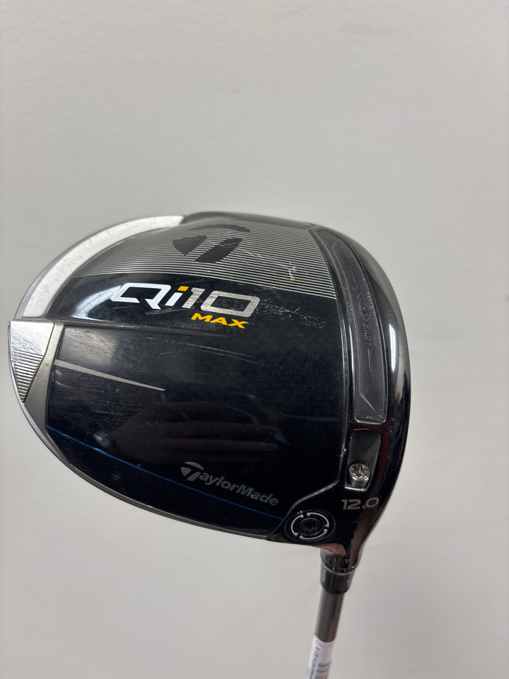 Demo TaylorMade Qi10 MAX Driver- Right Hand-12.0- Speeder NX 50g Senior