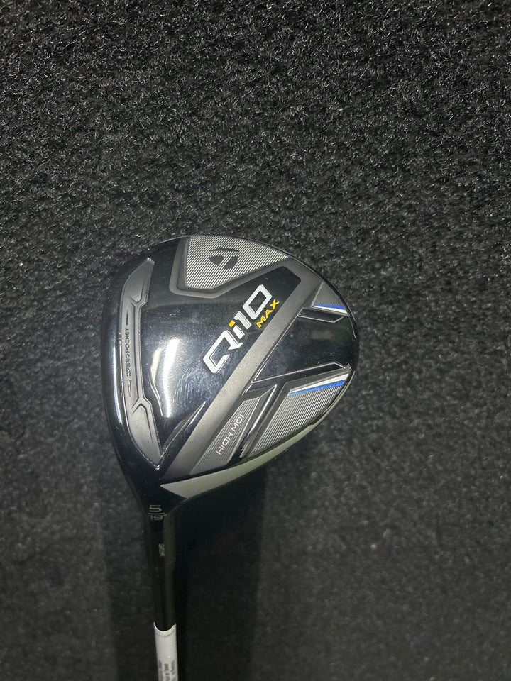 Demo TaylorMade Qi10 Max Fairway Wood- Left Hand- 19 Degree-Helium F2 Senior Flex