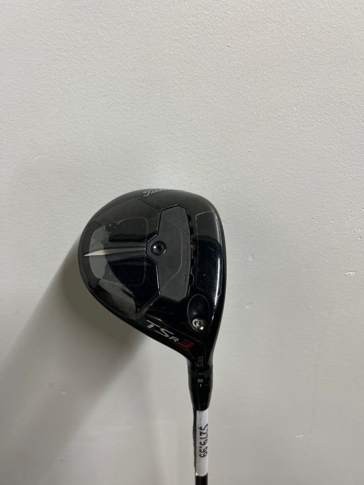 Demo Right Hand Titleist TSR3 13.5 Degree Fairway wood- HZRDUS Red CB 60G Regular Flex