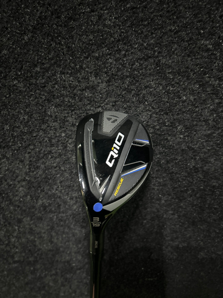 Demo TaylorMade Qi10 Rescue- Left Hand- 3-19 Degree-Ventus 6R Regular Flex