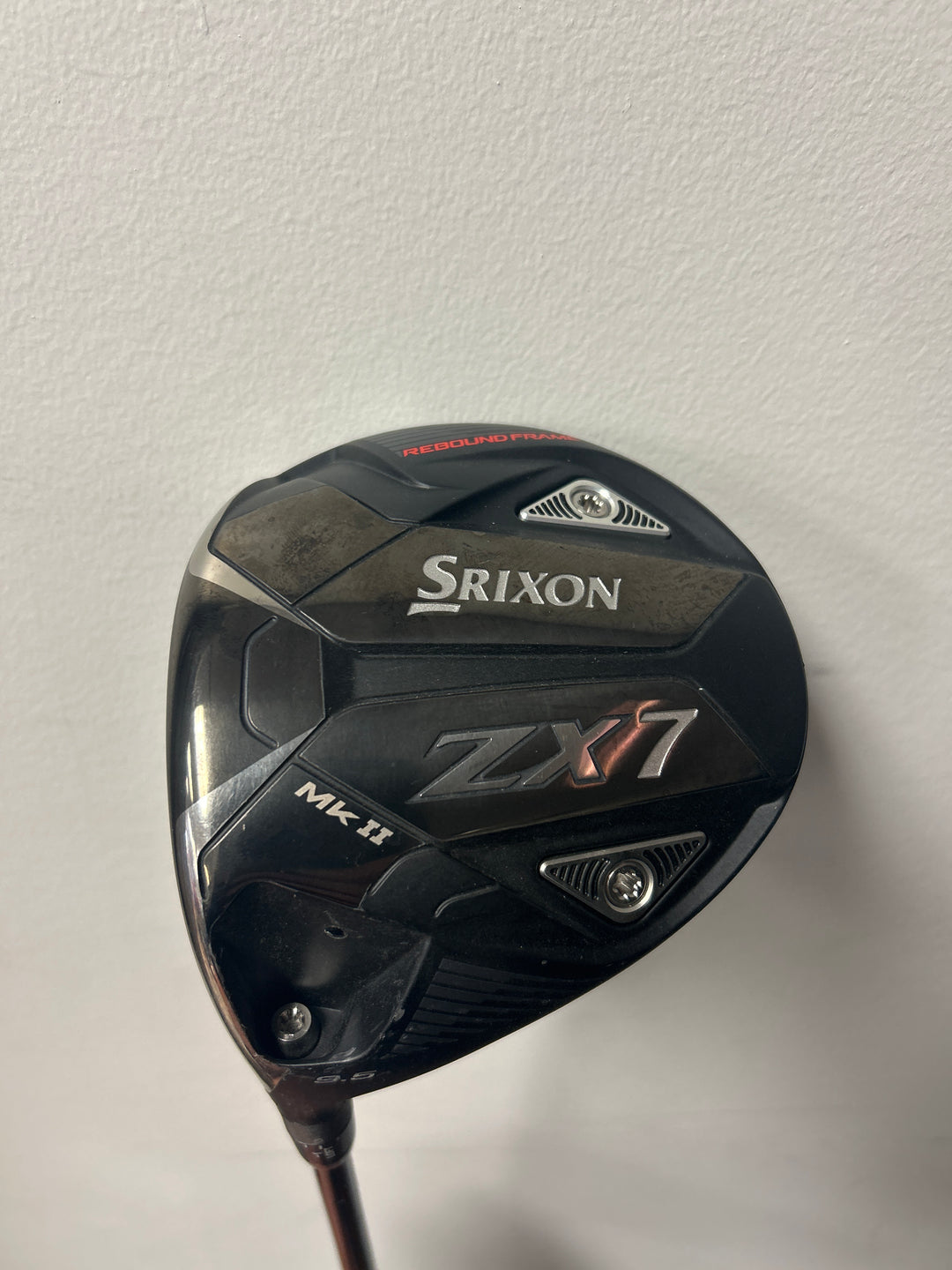 Demo-Srixon ZX7-9.5 Degree Left Hand-HZRDUS Black 70G Extra Stiff Flex