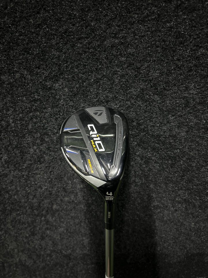 Demo TaylorMade Qi10 Max Rescue- Right Hand- 4-23 Degree-Speeder NX 50R Regular Flex