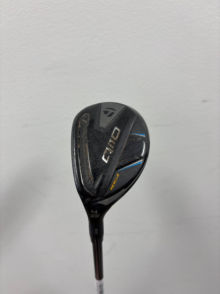 Demo TaylorMade Qi10 Rescue- Left Hand- 22.0- Ventus 60g Regular