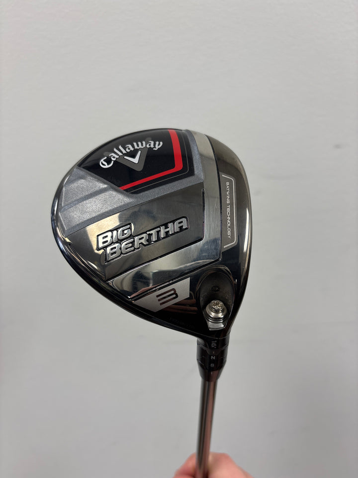 Demo Callaway Big Bertha Fairway Wood- Right Hand- 16.0- RCH 55g Stiff