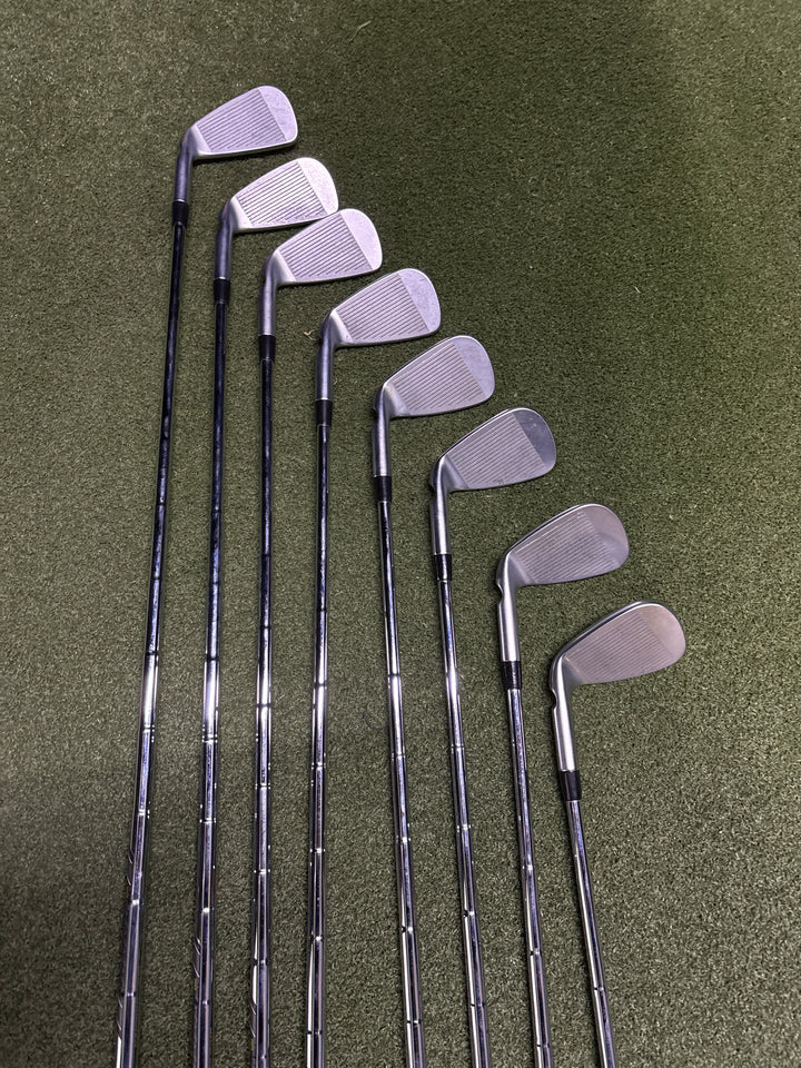 Demo Right Handed Ping I530 Iron Set, Steel Stiff, 4-GW