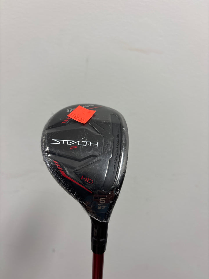 DEMO TaylorMade Stealth 2 Rescue - Right Hand- 27°- Speeder NX 50g Senior Flex