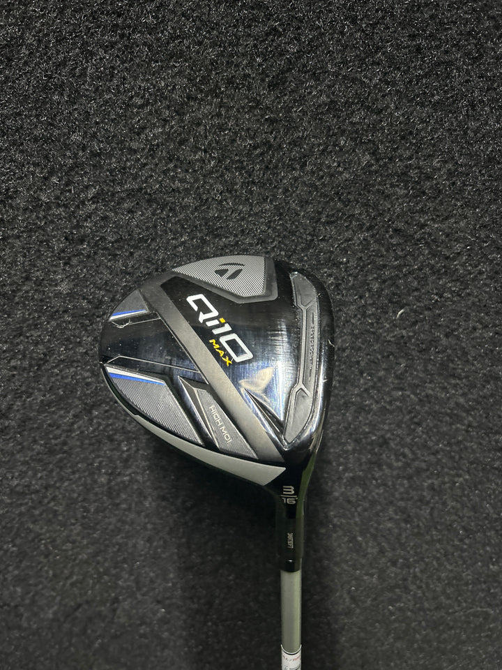 Demo TaylorMade Women's Qi10 Max Fairway Wood- Right Hand- 16 Degree-Speeder NX40 Ladies Flex