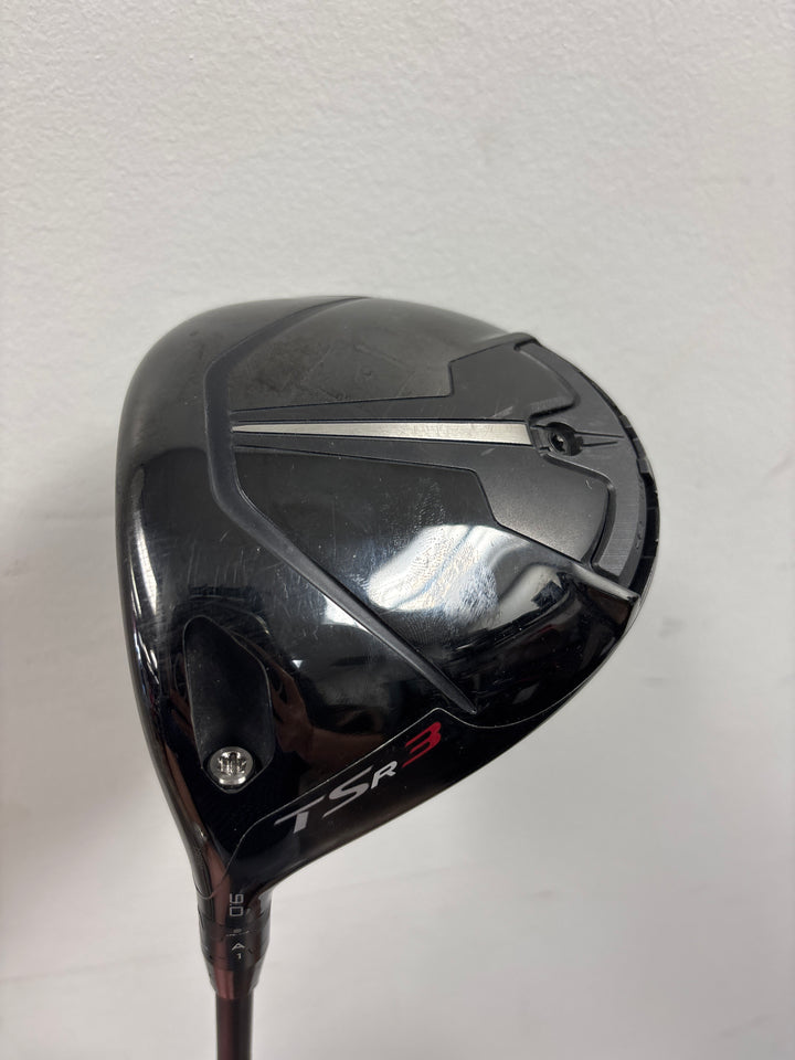 DEMO Titleist TSR3 Driver- Left Hand- 9.0°- HZRDUS Smoke Red 50g Stiff