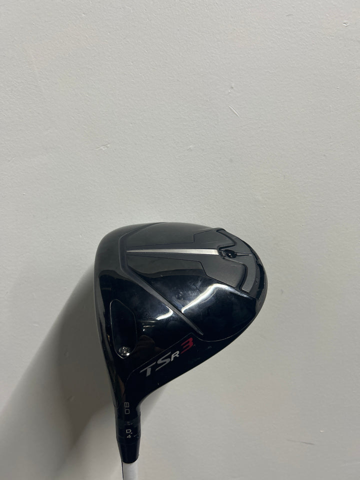 Demo Left Hand Titleist TSR3 8 Degree Driver- HZRDUS Black 60G Stiff Flex