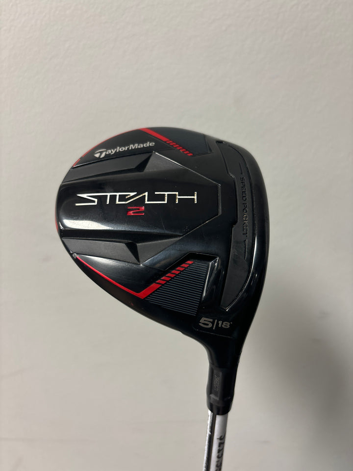 Demo TaylorMade Stealth 2 Fairway Wood- 18 Degree- Right Hand- Ventus Regular