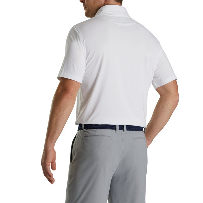 Footjoy Set On Solid Lisle Polo