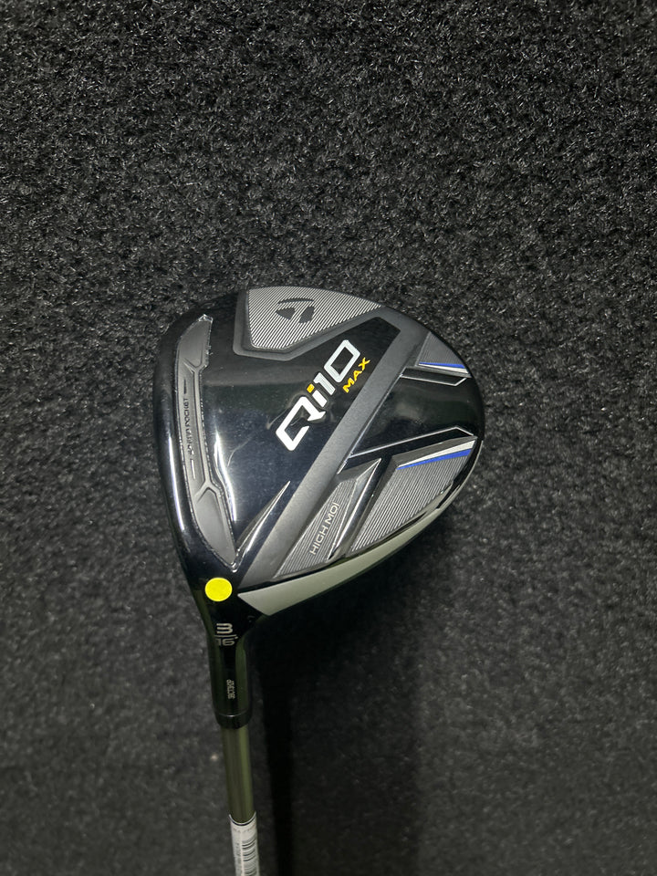 Demo TaylorMade Qi10 Max Fairway Wood- Left Hand- 16 Degree-Speeder NX 50A Senior Flex