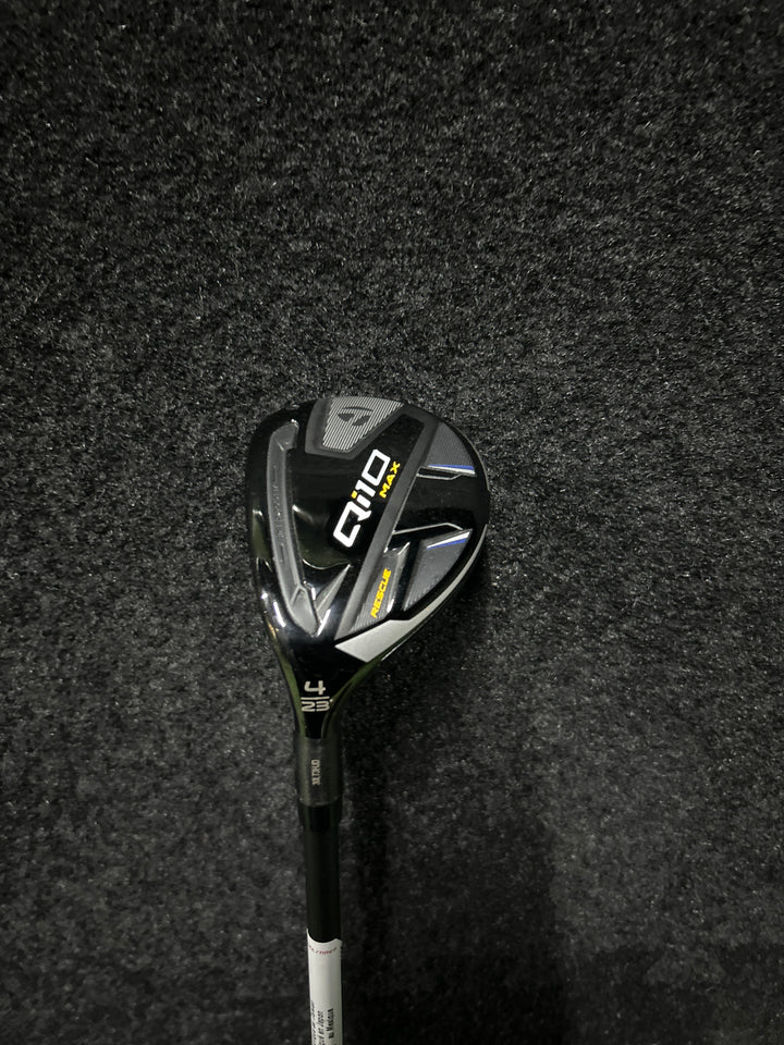 Demo TaylorMade Qi10 Max Rescue- Right Hand- 4-23 Degree-Tensei Blue 65 Regular Flex