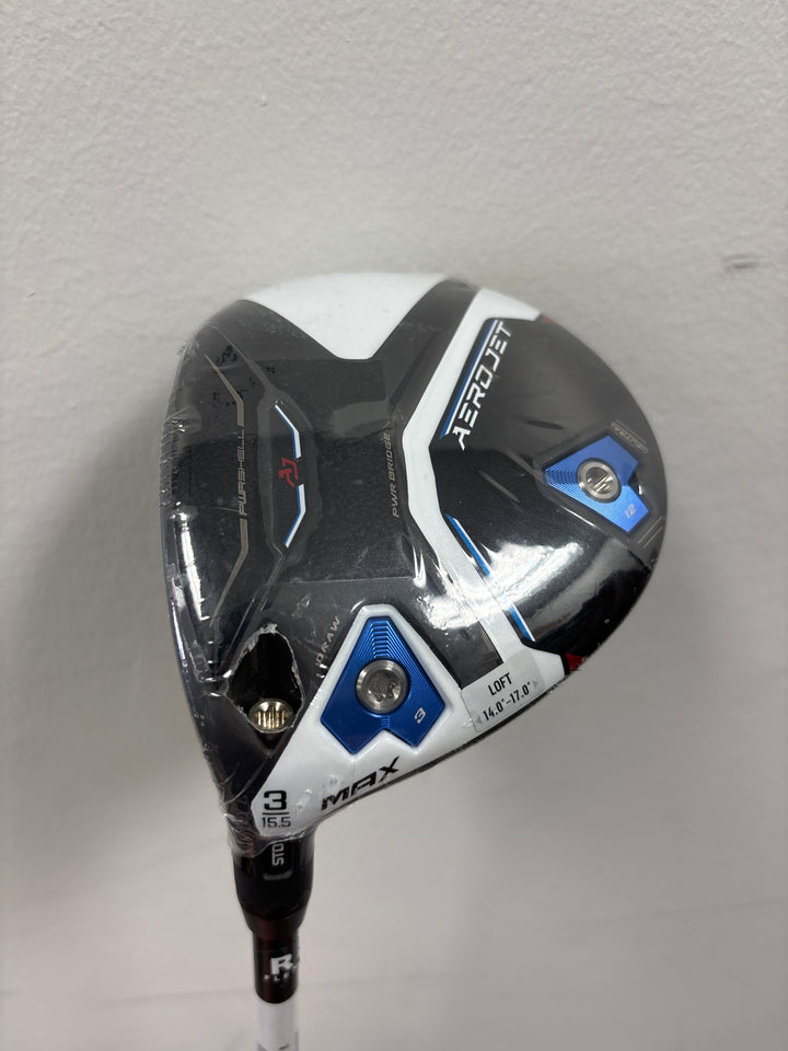 Demo Cobra Aerojet Max Fairway- Left Hand- 15.5- Helium 50g Regular