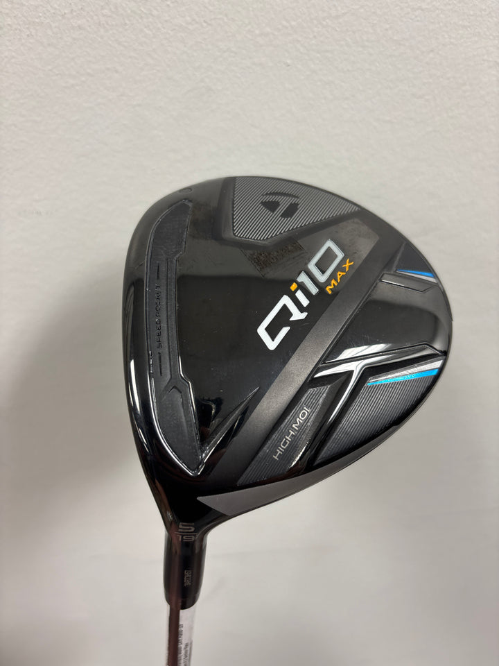 DEMO TaylorMade Qi10 Max Fairway- Left Hand- 19.0- Helium 50g Senior Flex