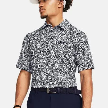 UA Men’s Playoff 3.0 Printed Polo