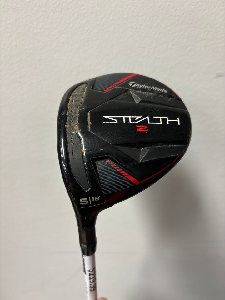 Demo TaylorMade Stealth 2 Fairway Wood- 18 Degree- Left Hand- Ventus Regular