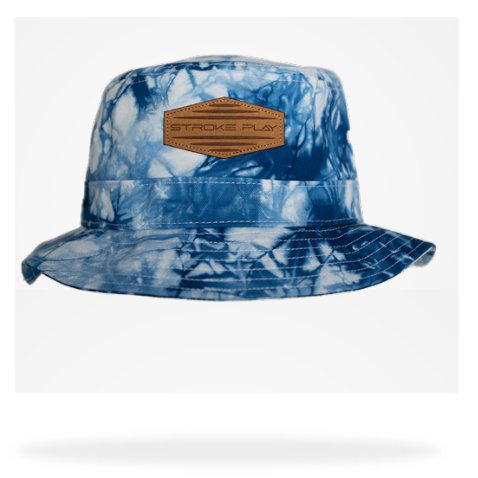 Stroke Play Tie-Dye Bucket Hat