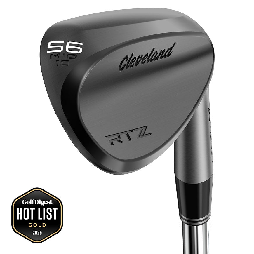 Cleveland RTZ Black Satin Wedge