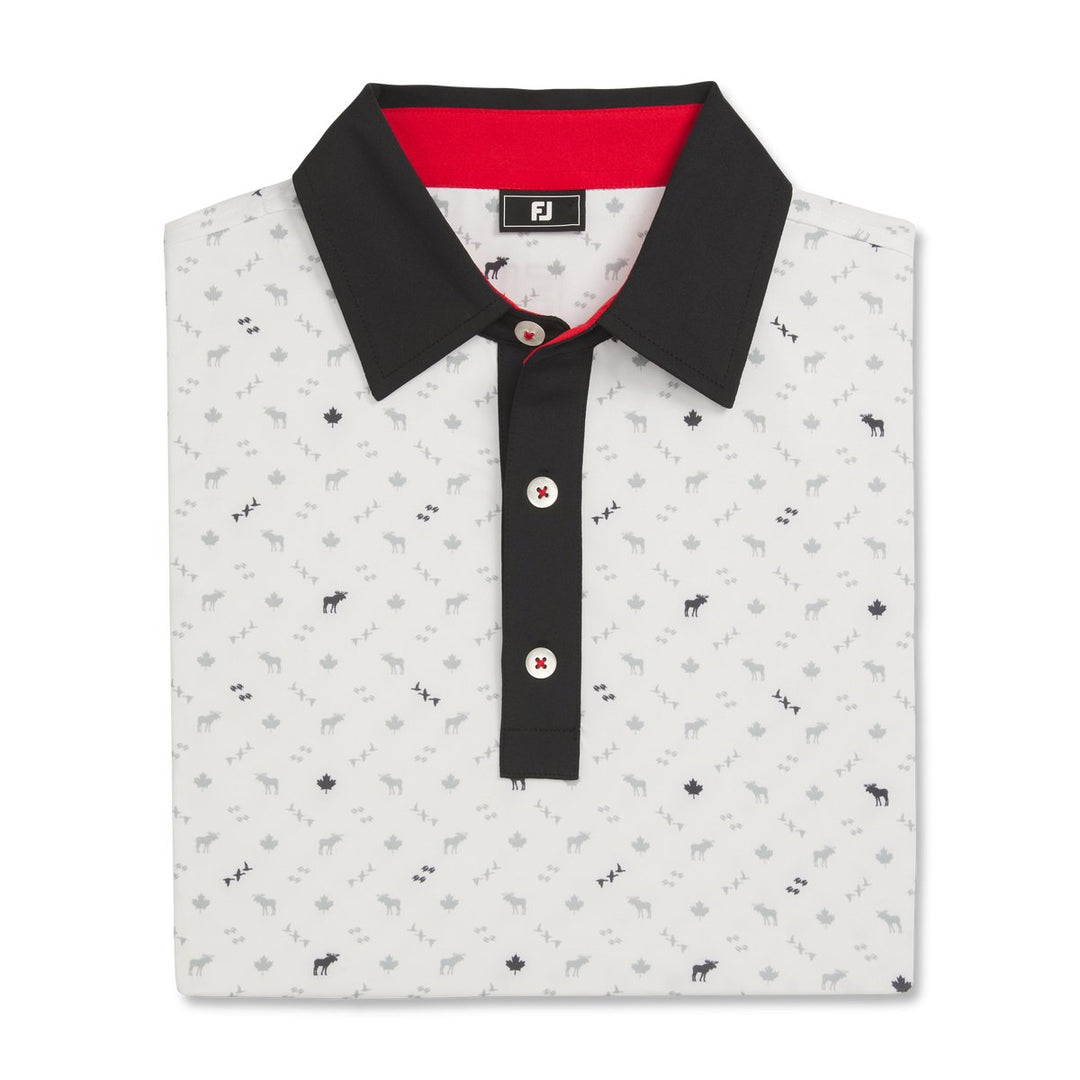 Footjoy Men’s Canada Print Polo