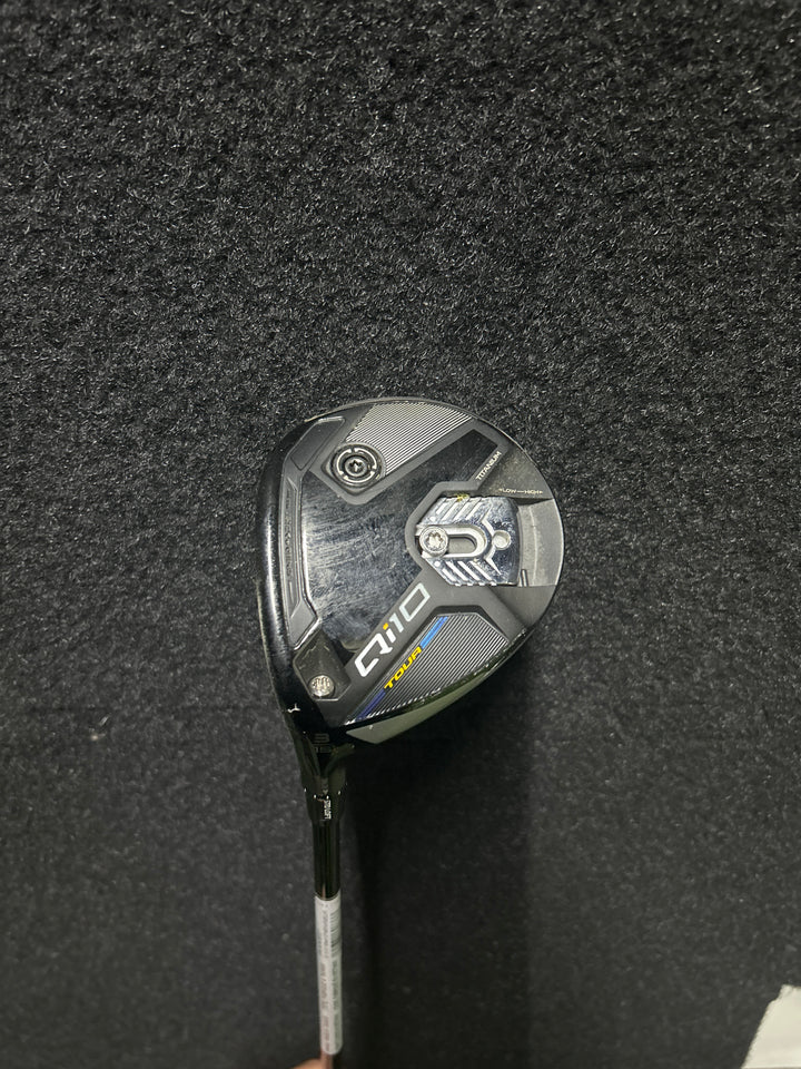 Demo TaylorMade Qi10 Tour Fairway Wood- Left Hand- 15 Degree-Kai'li Red 65R Regular Flex