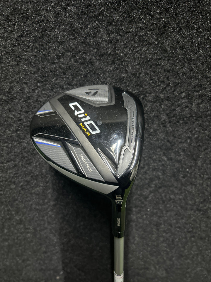 Demo TaylorMade Women's Qi10 Max Fairway Wood- Right Hand- 19 Degree-Speeder NX40 Ladies Flex