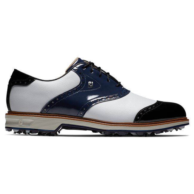 Footjoy black and white golf shoes online