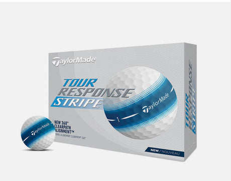 TaylorMade Tour Response Stripe Golf Ball  (TWO DOZEN FOR$89.99, Redeem at Checkout)