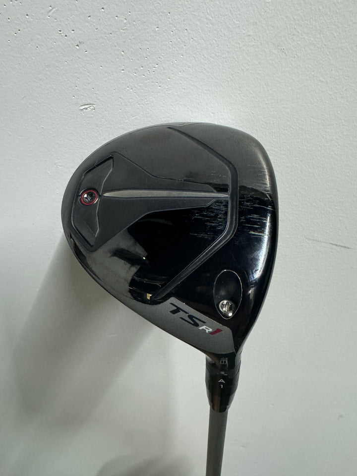 Demo Titleist TSR1 Fairway Wood- Right Hand- 18 Degree- Mitsubishi MMT 40 R3 Flex