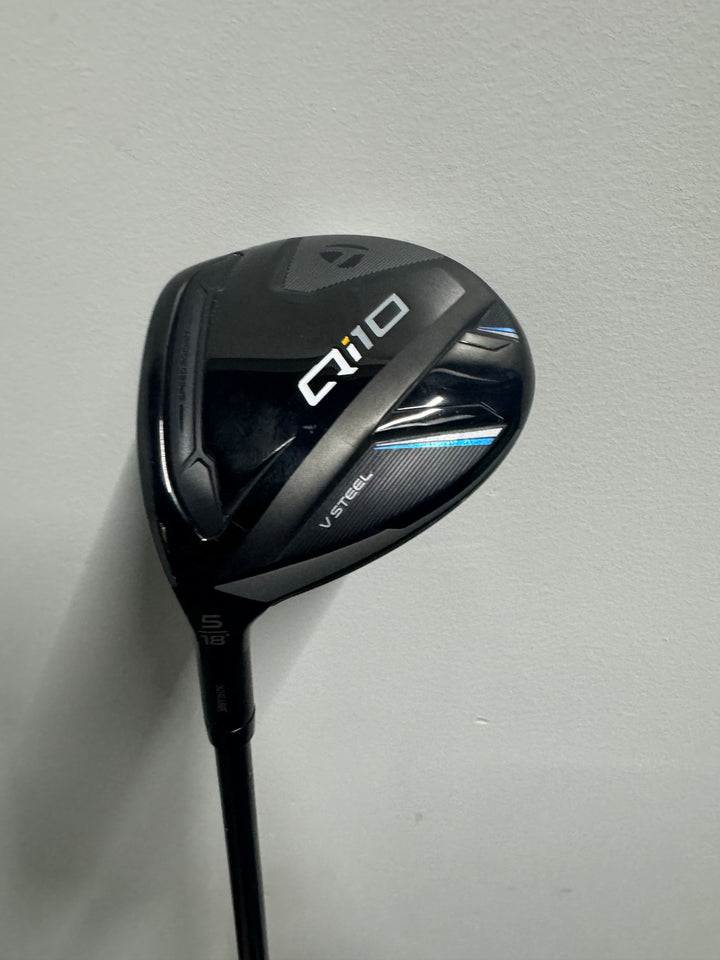 Demo TaylorMade Qi10 Fairway- 18  Degree- Left Hand- Ventus 6 Regular