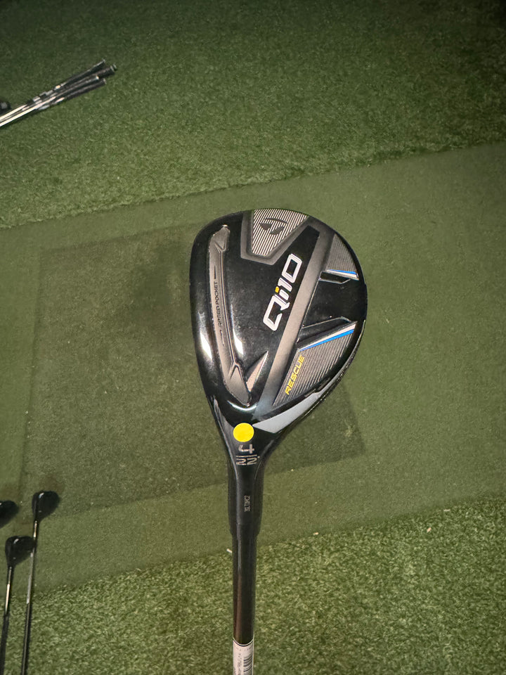 Demo TaylorMade Qi10 Rescue- Left Hand- 4-22 Degree-Ventus TR 5A Senior Flex