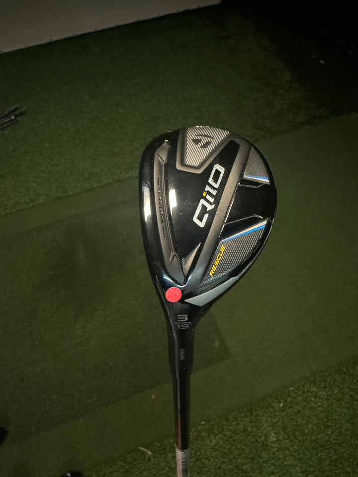 Demo TaylorMade Qi10 Rescue- Left Hand- 3-19 Degree-Ventus TR 7S Stiff Flex