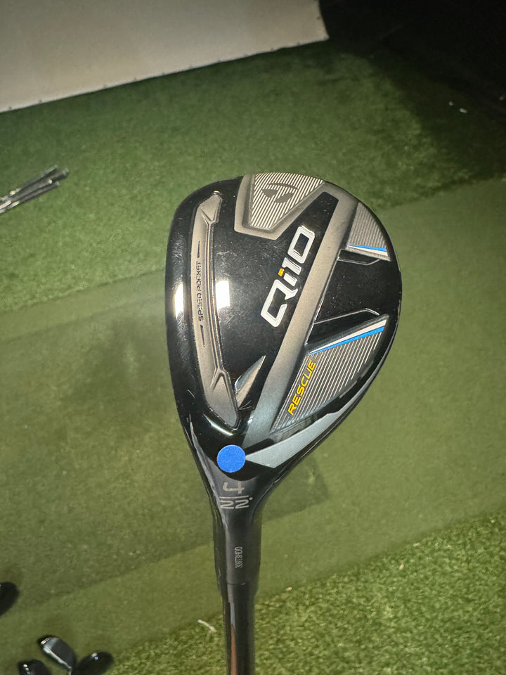 Demo TaylorMade Qi10 Rescue- Left Hand- 4-22 Degree-Ventus TR 6R Regular Flex