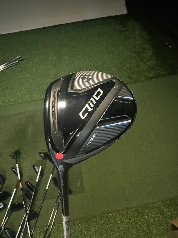 Demo TaylorMade Qi10 Fairway Wood- Left Hand- 15 Degree- Ventus 6S TR Stiff Flex