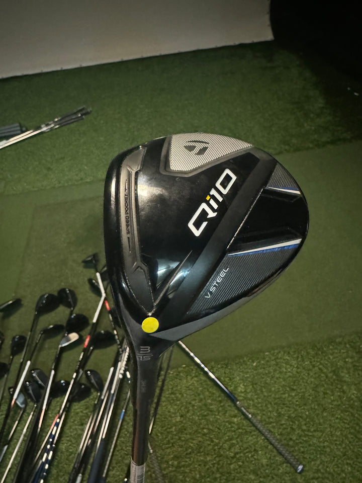 Demo TaylorMade Qi10 Fairway Wood- Left Hand- 15 Degree-Ventus 6A Senior Flex