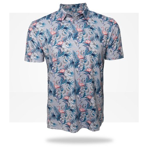 Regal Flamingo Men's Golf Polo