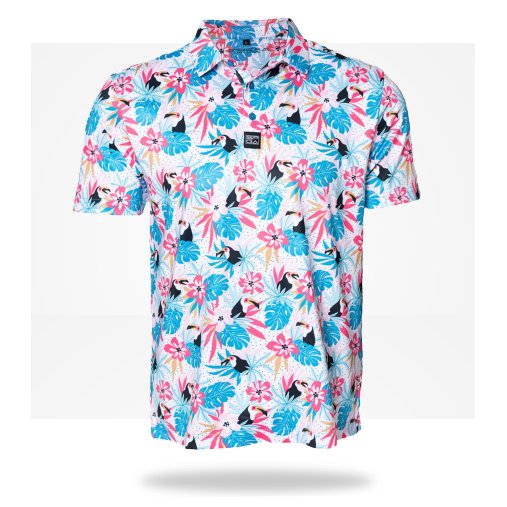 "Toucan Do It!!" Men's Golf Polo