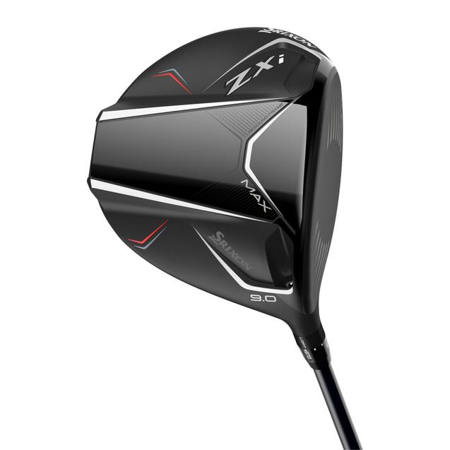 Srixon ZXi Max Driver showcasing high MOI design for enhanced forgiveness and an easy swing feel.