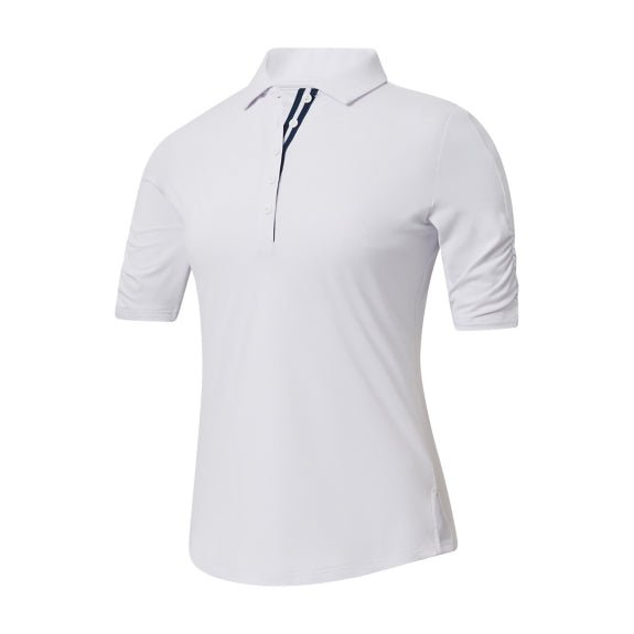 FootJoy Womens Ruched 1/2 Sleeve Shirt