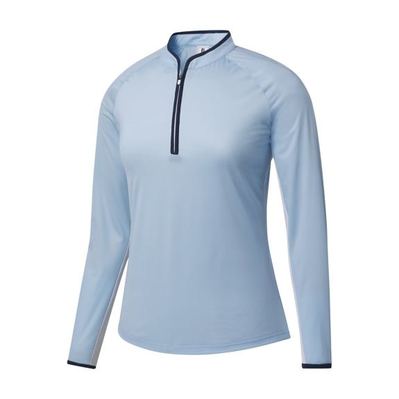 FootJoy Womens 1/4 Zip LS Sun Protection Shirt