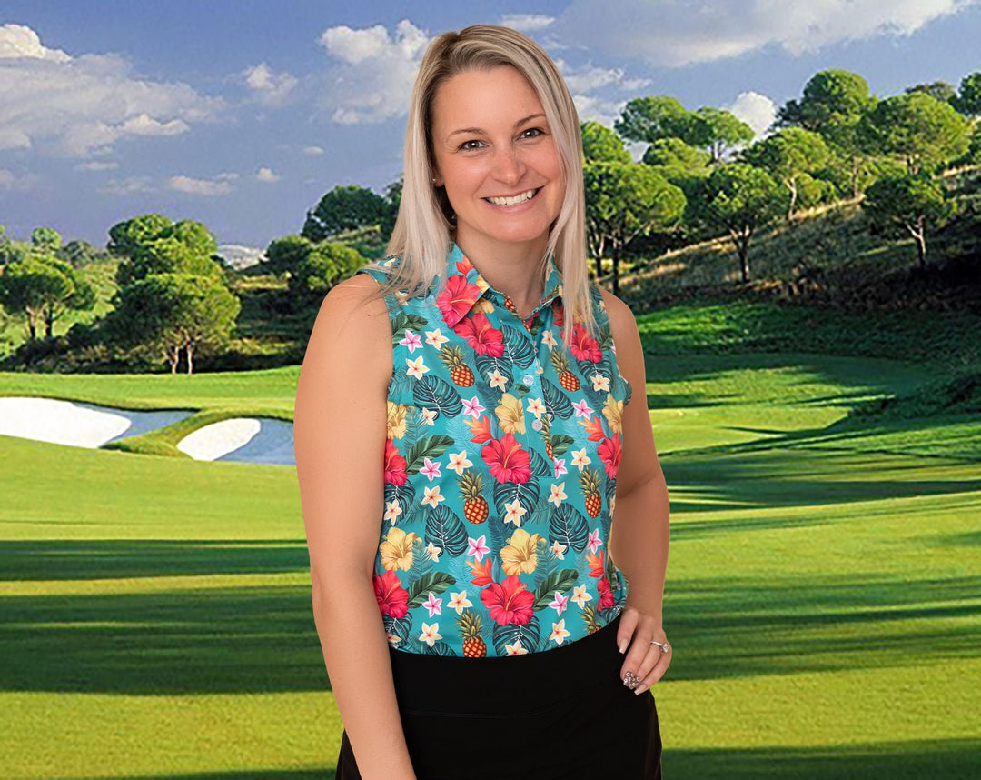 Tropical Bomb Women's Golf Polo