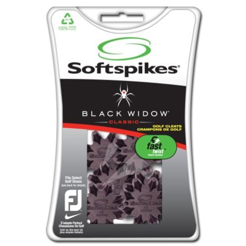 SoftSpikes Black Widow Golf Cleats Fast Twist 3.0 - Niagara Golf Warehouse GDF ACCESSORIES