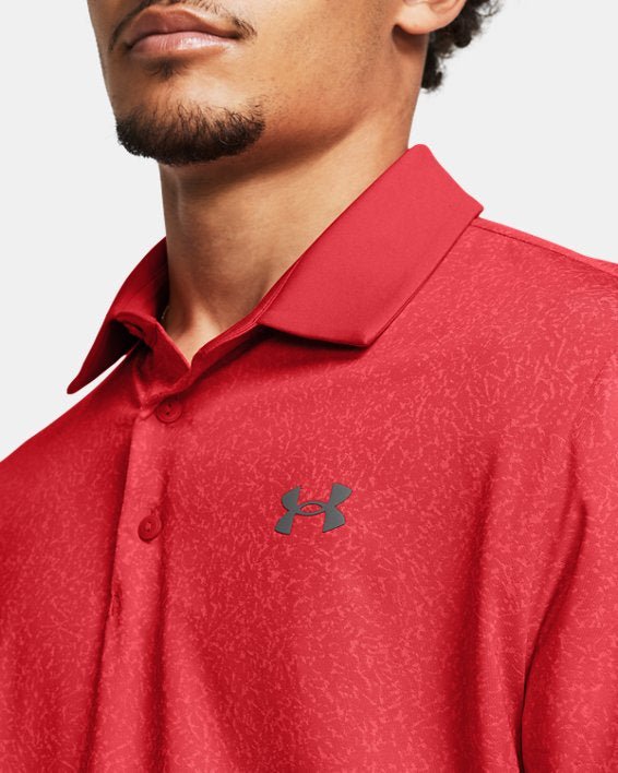 Men's UA Playoff 3.0 Coral Jacquard Polo