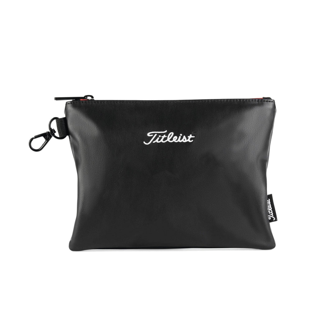 Titleist ZIPPERED POUCH BLK - Niagara Golf Warehouse TITLEIST ACCESSORIES