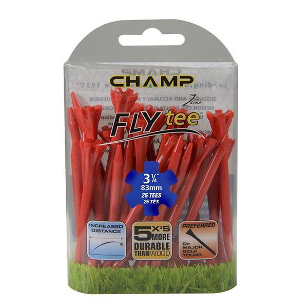 Champ FLYtee™ Golf Tee 3 1/4"- 25 Pack - Niagara Golf Warehouse GDF ACCESSORIES