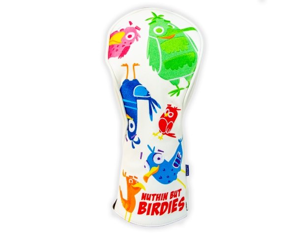 NUTHIN BUT BIRDIES DRIVER HEADCOVER - Niagara Golf Warehouse CMC DESIGN ACCESSORIES